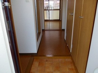 きれいな玄関です