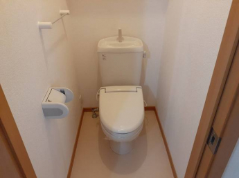 トイレもきれいです