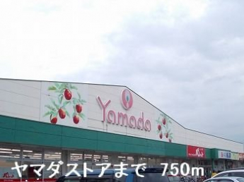 ヤマダストアまで750m