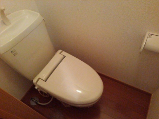 清潔感のあるトイレです