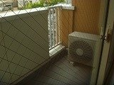 陽当たり良好なバルコニーです