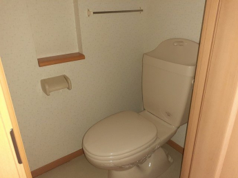 シンプルで使いやすいトイレです