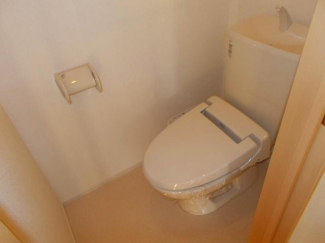 トイレもきれいです