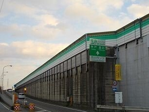 姫路バイパス市川インターまで1800m