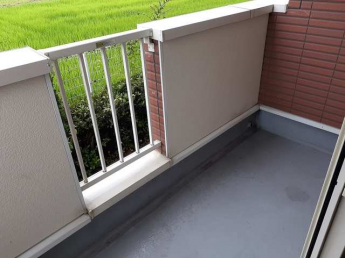 広々としたバルコニーです