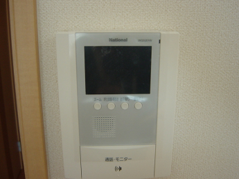 来客者の顔が分かるカラーＴＶドアホン
