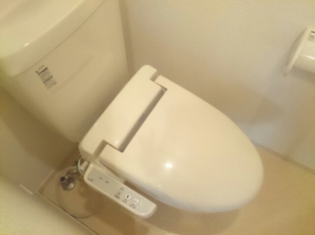 トイレもきれいです