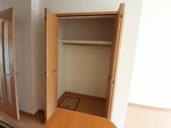 ちょっとした収納スペースも充実しています