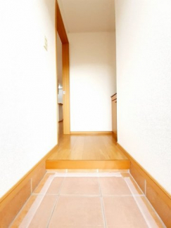 きれいな玄関です
