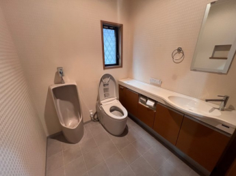 トイレもきれいです