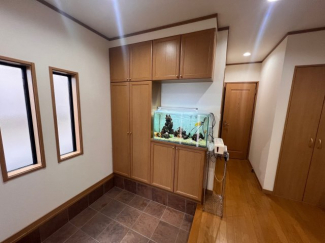 シンプルで使いやすい玄関です