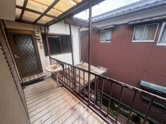 陽当たり良好なバルコニーです