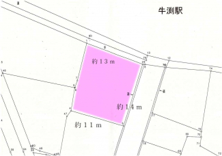 東温市牛渕の売地の画像