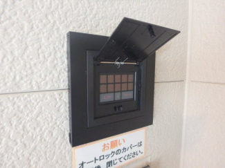 オートロックです