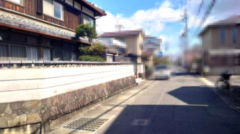 【前面道路含む現地写真】