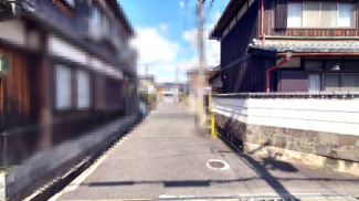 【前面道路含む現地写真】