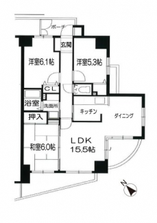 南西角部屋