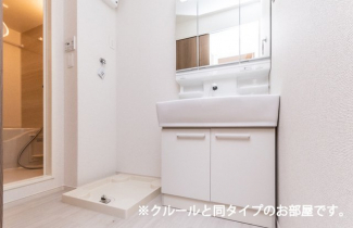 コンパクトで使いやすい洗面所
