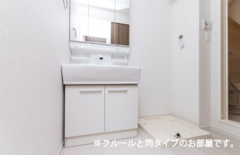 忙しい朝には欠かせない洗面所です