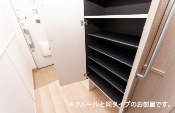 専用の収納スペースです