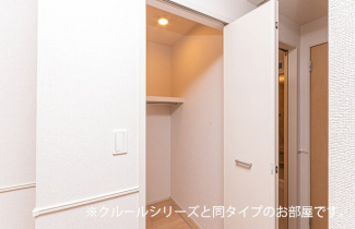 大きなスペースがあり、収納には困りません