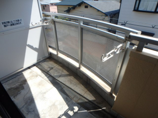 広々としたバルコニーです