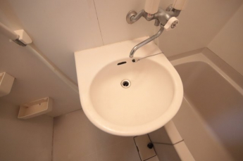 コンパクトで使いやすい洗面所