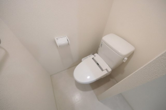 シンプルで使いやすいトイレです