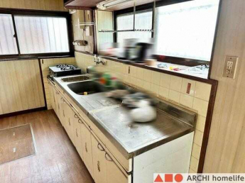 広々使えるシンクです。