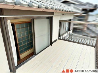 2階北側バルコニー