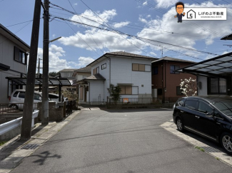 前面道路です。