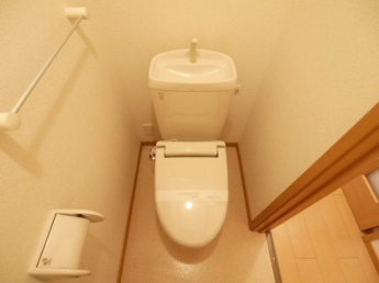 トイレもきれいです
