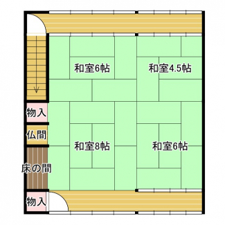 １階間取り