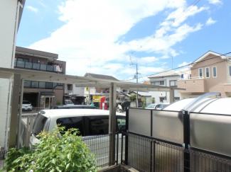 テラスからの景色です