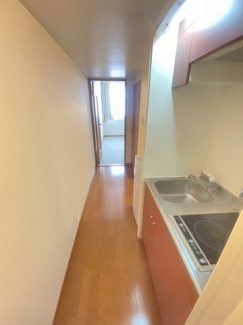 落ち着いた玄関です