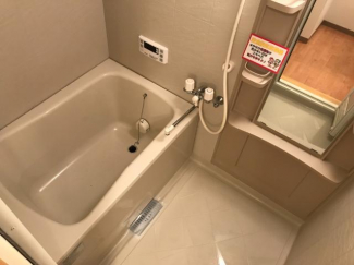 浴室乾燥＆高温差し湯機能のお風呂