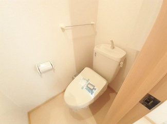 トイレもきれいです