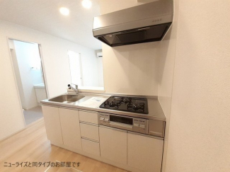 コンパクトなキッチンで掃除もラクラク