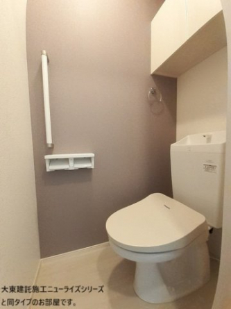 シンプルで使いやすいトイレです
