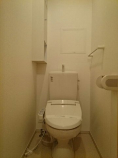 トイレもきれいです