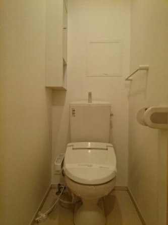 トイレもきれいです