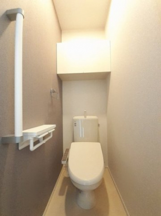 トイレもきれいです