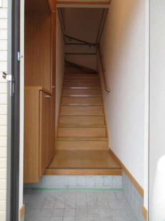シンプルで使いやすい玄関です