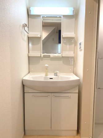 脱衣スペースもあります