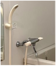 落ち着いた空間のお風呂です