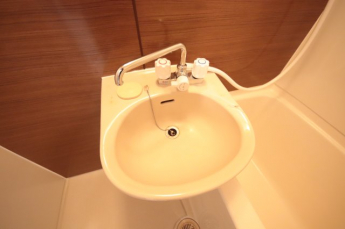 コンパクトで使いやすい洗面所
