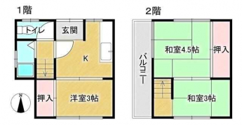 筒井町３丁目テラスハウスの画像