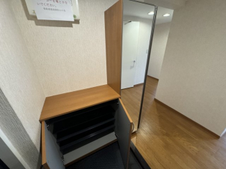 玄関の収納です