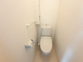 トイレもきれいです
