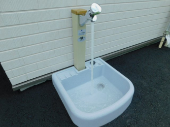 ﾍﾟｯﾄ用足洗い場